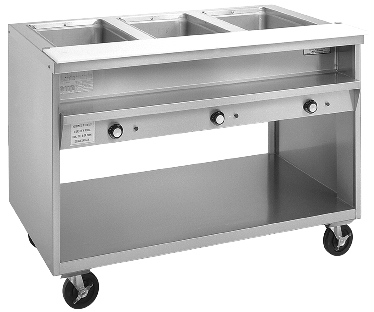 Open Well Sealed Well 3X13-240 with Optional Casters