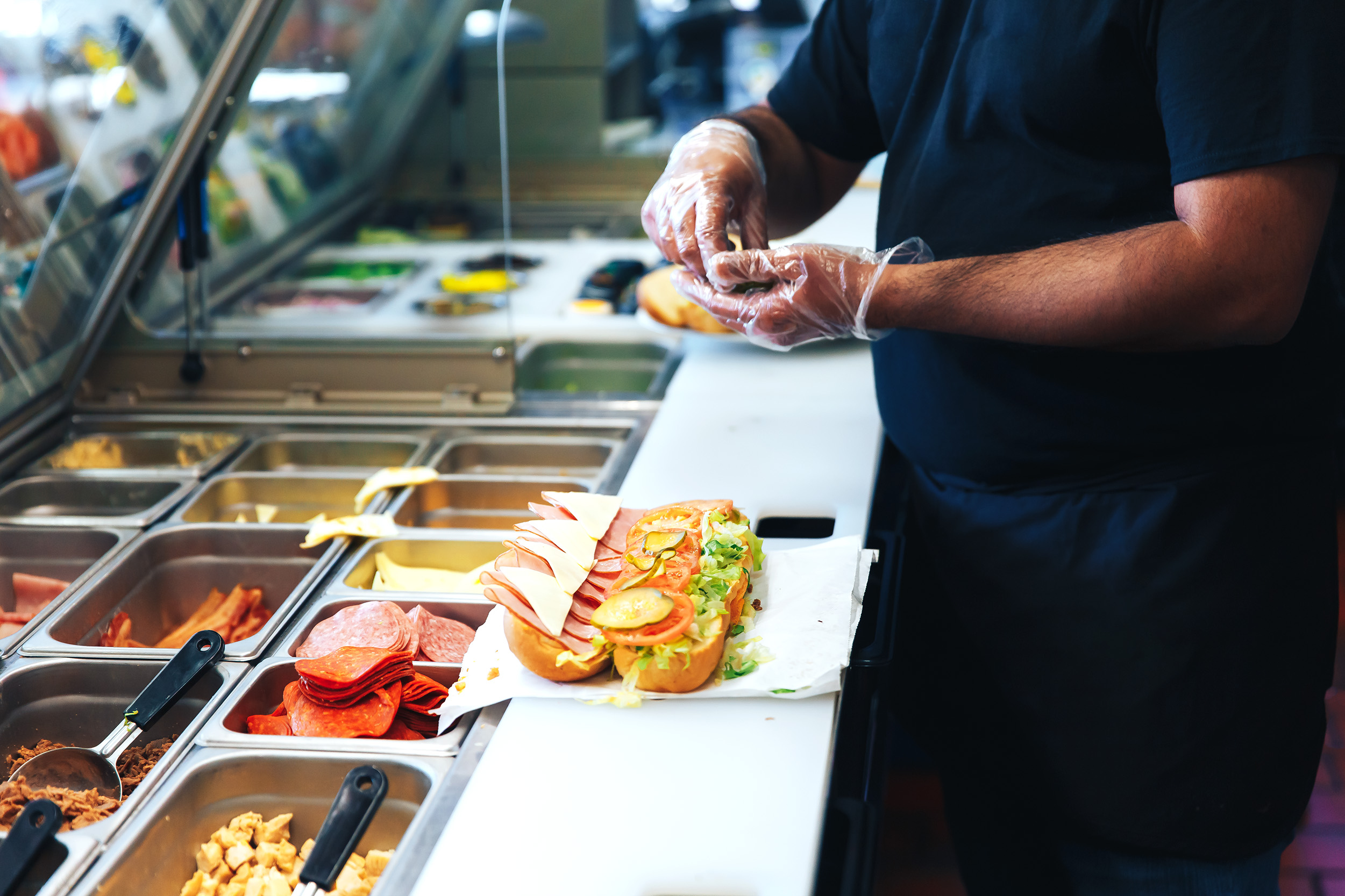 sandwich prep